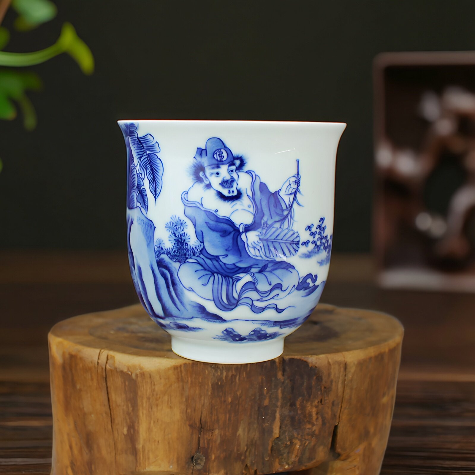 贵和祥青花手绘陶瓷个人功夫茶具