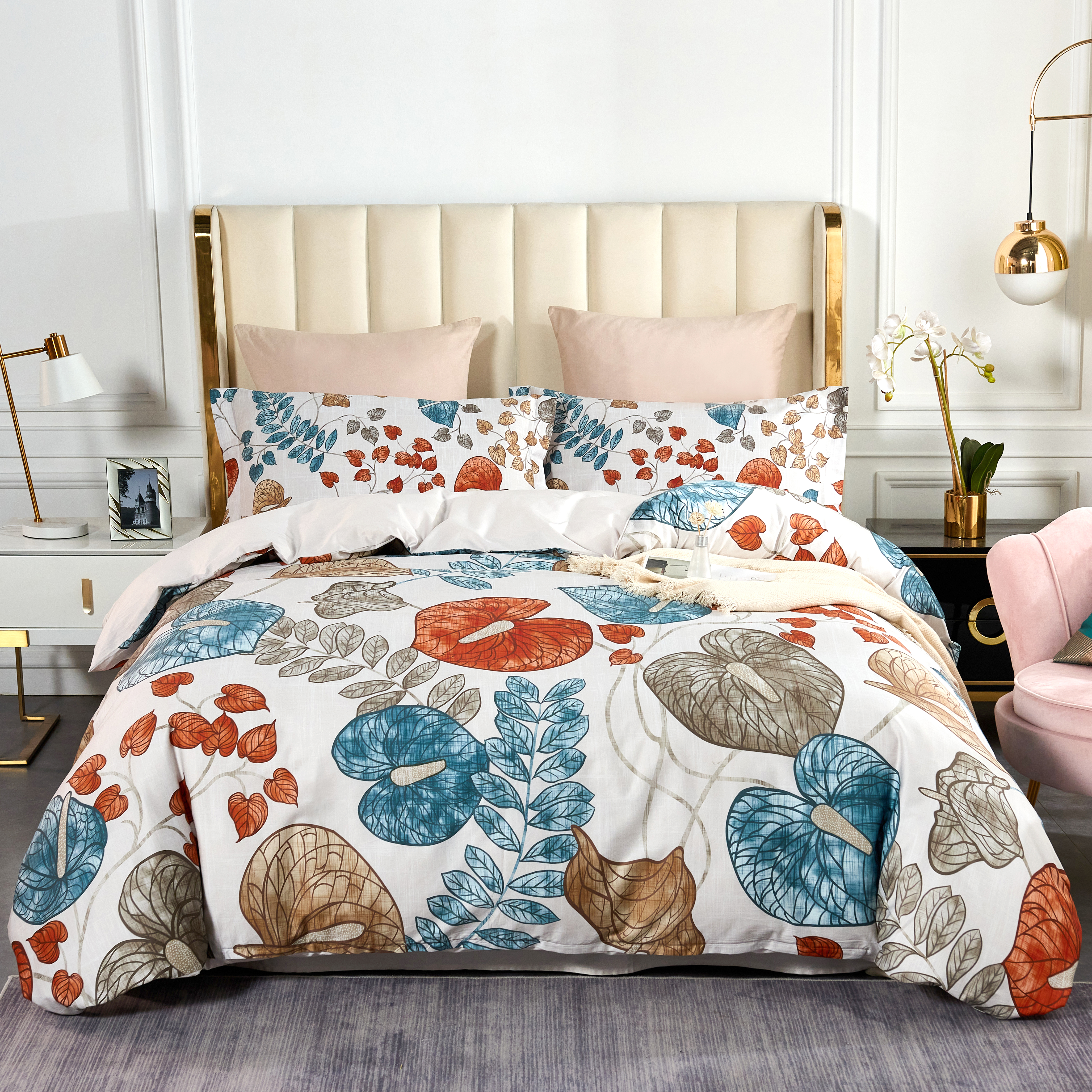 棉田秋冬全棉床单四件套