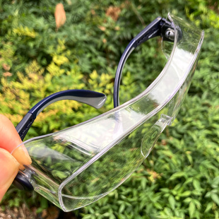 进口重松抗冲击防紫外线花粉壁球护目镜近视户外骑行喷漆防雾护镜