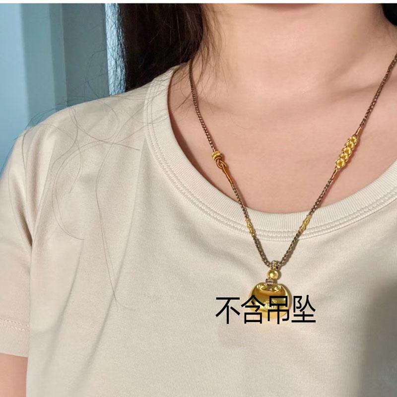 八股编曼陀罗如意结挂脖绳