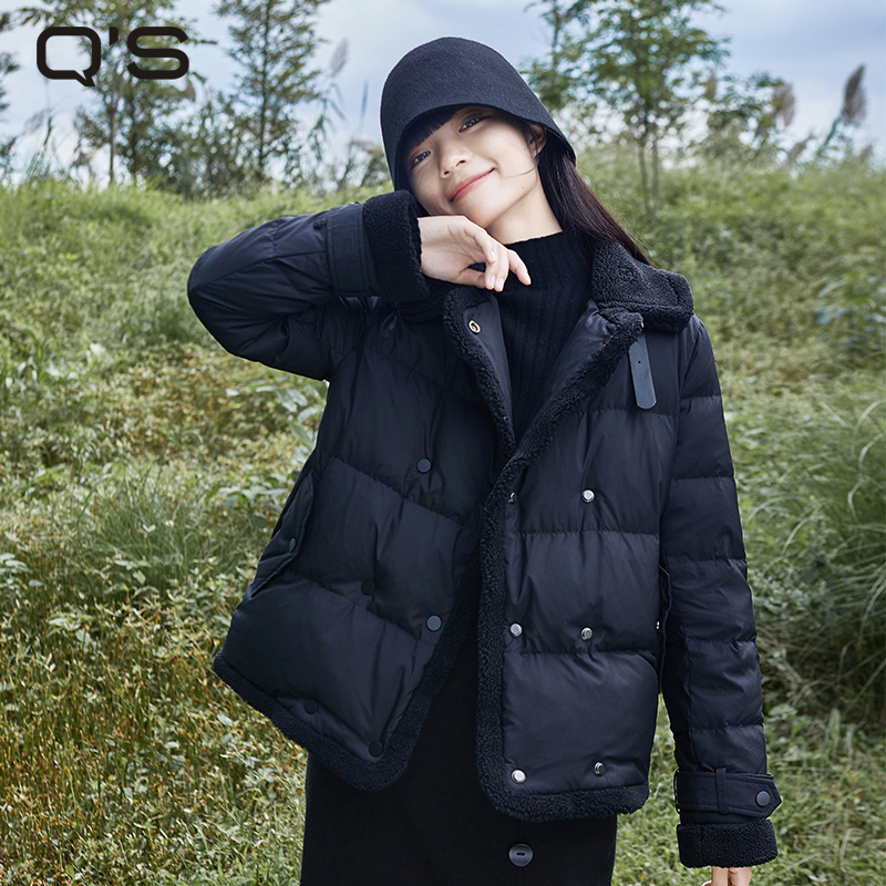 QS秸熙韩版羽绒服外套