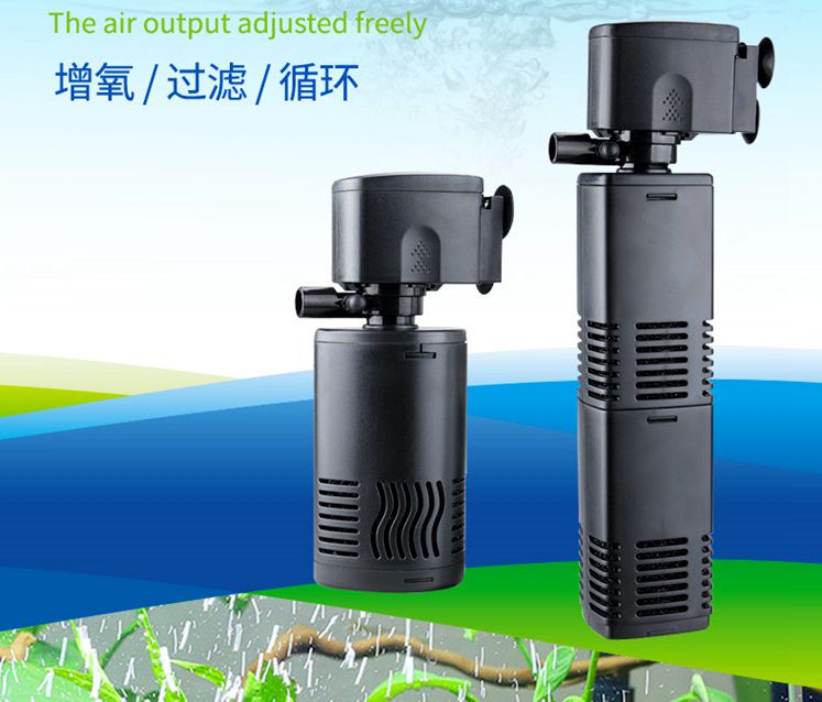 内置过滤器鱼缸水族箱松宝