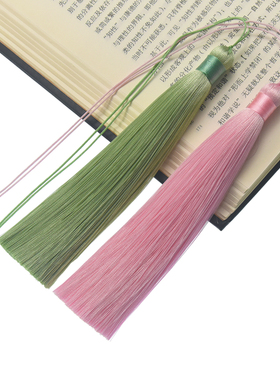 15cm流苏穗子开口挂绳书签请柬汉服压襟香包吊穗细线柔软耐皱红色