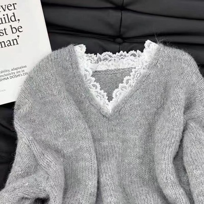 学院风毛衣韩系温柔小个子女