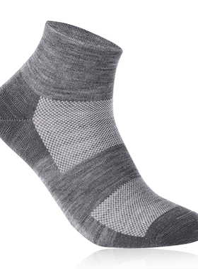 SHEEP RUN 美利奴羊毛袜 夏季吸湿排汗透气日常通勤商务短袜