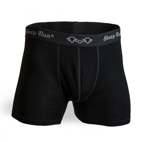 美利奴羊毛平角裤男透气防臭