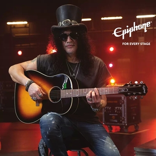 Epiphone全单吉他易普峰锋j45蜂鸟slash吉普森民谣木吉他Gibson