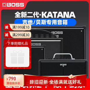 BOSS罗兰电吉他音箱KATANA MINI/AIR/50/100刀mkII音响模拟电路