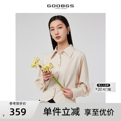 GOOBGS谷邦长袖衬衫女