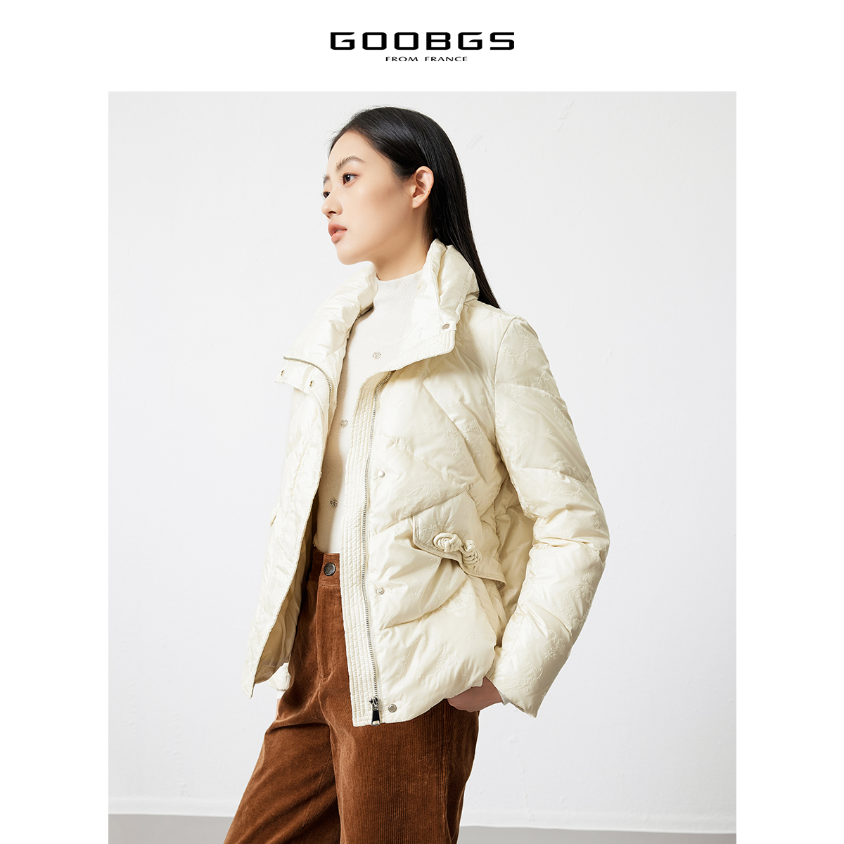 GOOBGS谷邦短款羽绒服