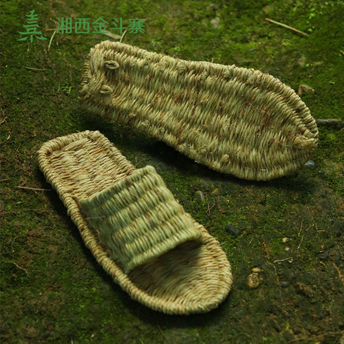 手工复古麻鞋拖鞋夏季复古国潮鞋