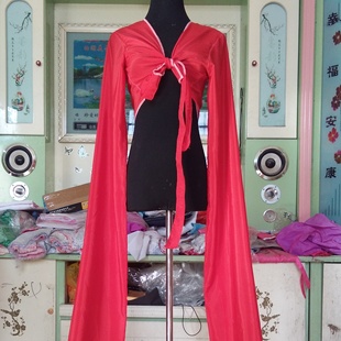 成人古典惊鸿舞蹈表演服装 水袖 渐变色古典京剧藏族水袖