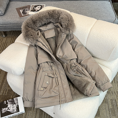 2025冬季新款羽绒棉服女小个子