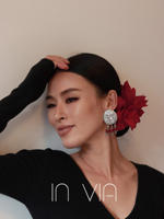 Retro ethnic minority exaggerated, unique and beautiful earrings, flamenco, Bohemian and Gypsy belly dance earrings thumbnail 4