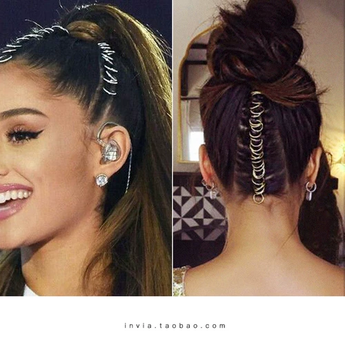 Дреды для плетения волос, металлический аксессуар для волос, стиль бохо, европейский стиль, в стиле панк