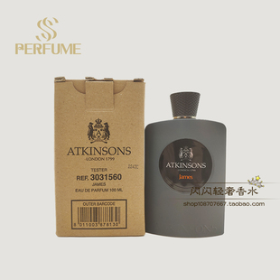 【新品】ATKINSONS/阿特金森传奇詹姆斯浓香水简装100ML木质香调