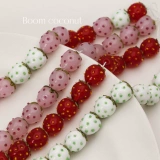 Импортная клубника, стеклянные бусины, браслет из бисера ручной работы, мобильный телефон, аксессуар с аксессуарами, «сделай сам»