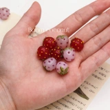 Импортная клубника, стеклянные бусины, браслет из бисера ручной работы, мобильный телефон, аксессуар с аксессуарами, «сделай сам»
