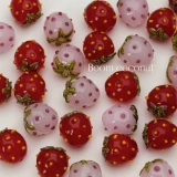 Импортная клубника, стеклянные бусины, браслет из бисера ручной работы, мобильный телефон, аксессуар с аксессуарами, «сделай сам»