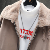 展架大码新款冬季皮毛一体男士青年夹克外套Z1928-P255主推，男装夹克，电商D308