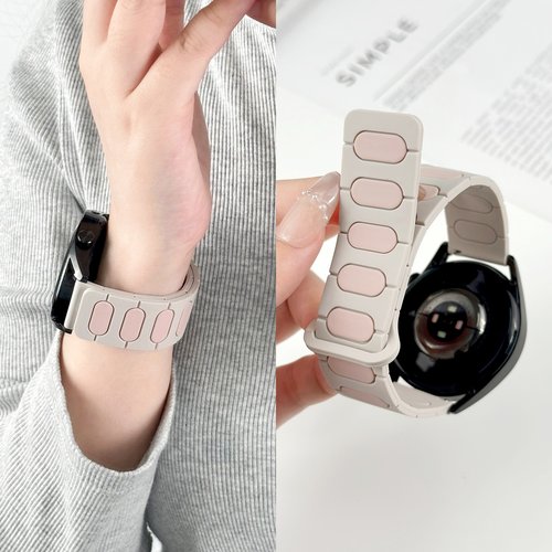 适用OPPO Watch X2 Mini手表带OPPO Watch X2 硅胶磁吸腕带OPPO Watch4Pro男女通用X2Mini透气休闲配件替换带