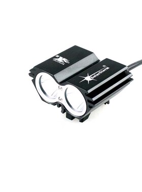Solarstorm X2 2xCREE XM-L 1500 流明4档可充电自行车灯