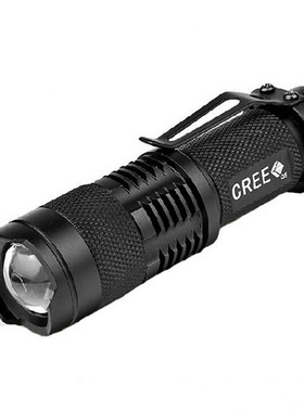 UltraFire SK68 1xCREE Q5 200流明迷你调焦手电 骑行 随身携带
