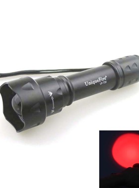 UniqueFire UF-T20 CREE Q5红光3档可调焦手电