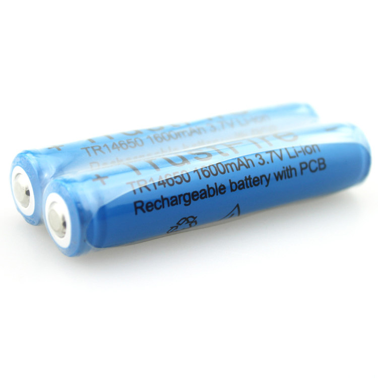 TrustFire 14650 3.7V 1600mAh 带保护 可充电锂电池