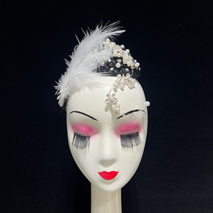 饰良人少数民族傣族舞蹈剧目越鸟独舞艺考舞台演出表演羽毛头饰