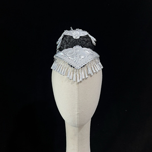 少数民族壮族白苗族侗瑶族小荷风采酒妹舞台艺考表演民族风头饰