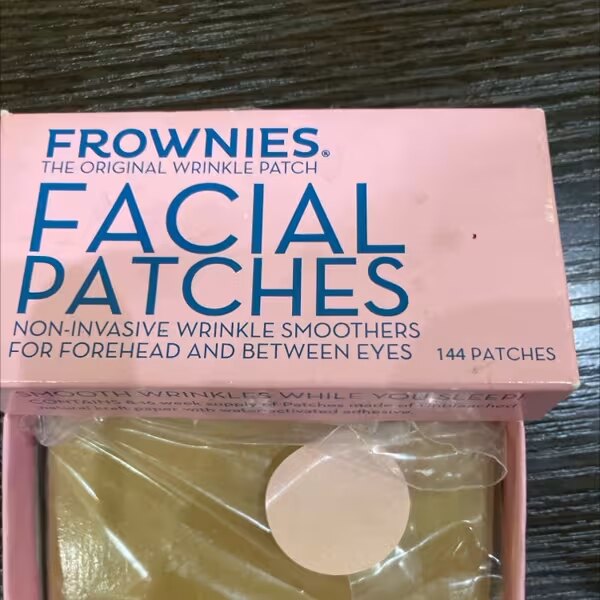 新货芙蓉妮frownies144贴正品面部抬头纹淡化细纹祛皱纹物理贴