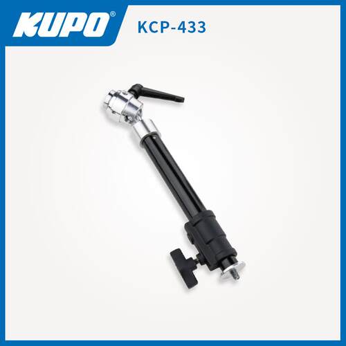 KUPO KCP-433超级延伸管万向球头3/8螺纹汽车拍摄影视摄像机固定