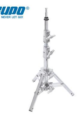 Kupo 185M 铁质三脚架小型灯架 承重15kg含可调水平脚 A型接头