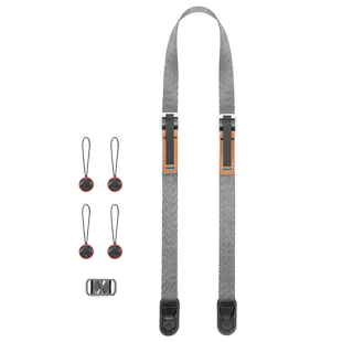 巅峰设计 Peak Design 微单反相机快拆Leash II 快速拆卸肩带黑卡无人机遥控器口袋机360运动相机PD背带