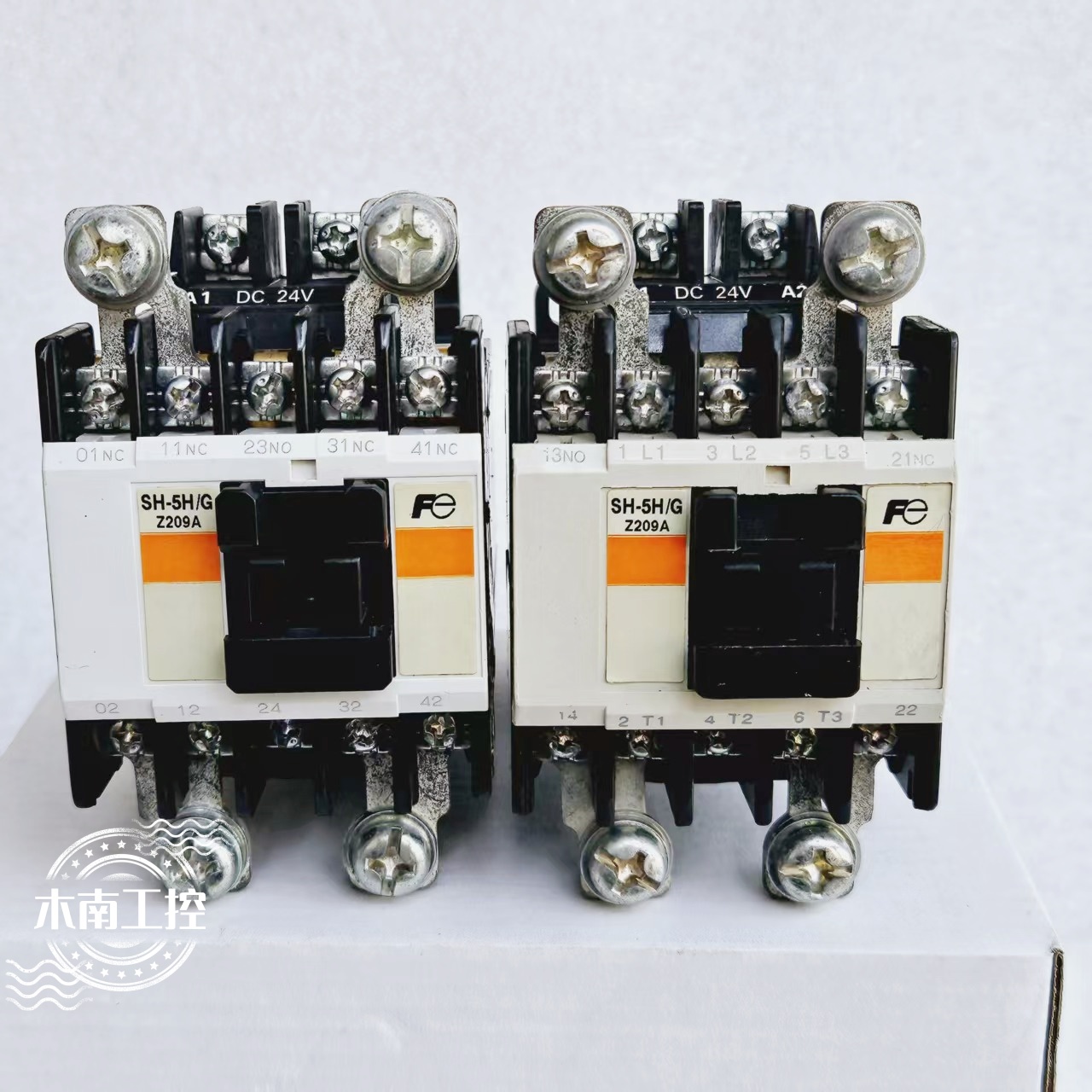 原装富士交流接触器SH-5H/G DC24V 一开四闭 1A4B 现货