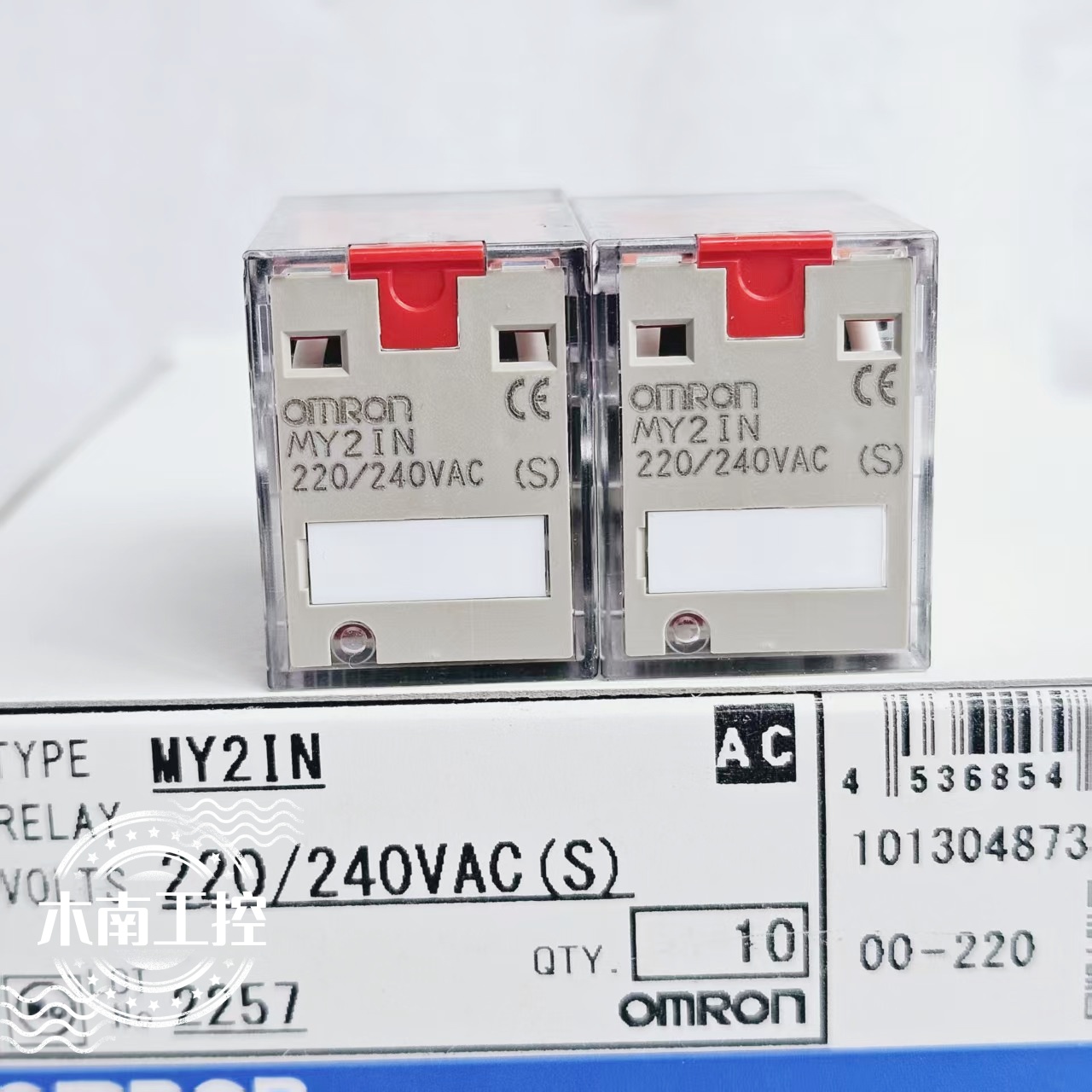 原装欧姆*小型继电器MY2IN MY4IN DC24V(S) AC220V AC110V DC48V