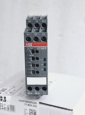 原装ABB时间继电器CT-MFS.21S订货号1SVR730010R0200 现货