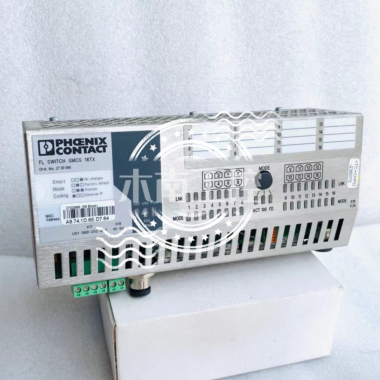 PHOENIX菲尼克斯混合型电机起动器FL SWITCH SMCS 16TX - 2700996