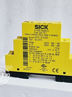原装德国SICK西克安全继电器UE10-2FG2D0 订货号1043915现货