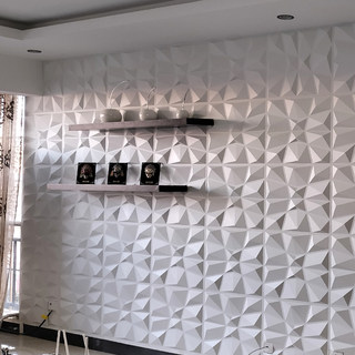 三维板3D立体网红电视背景墙工装公司前台形象设计墙贴装饰板自粘