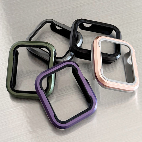 金属软壳保护壳适用iwatch表壳