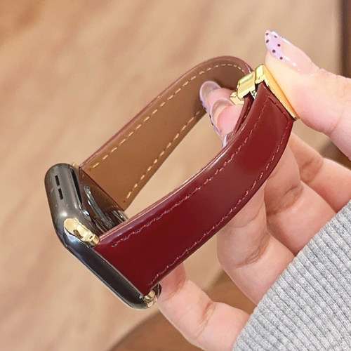 小蛮腰皮革磁吸扣适用iwatch表带