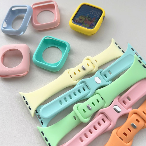 仙草小蛮腰保护壳适用iwatch表带