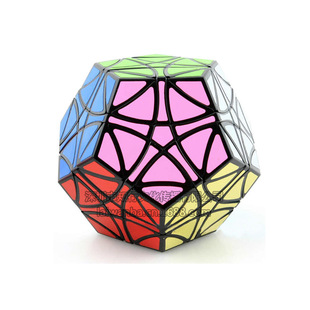 直升机5魔方 MF8 转棱五魔方 黑色Helicopter Dodecahedron