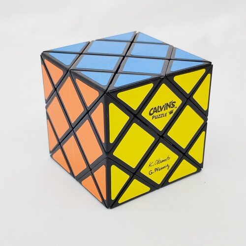 Calvin'sPuzzle Lattice Cube Black Body开尔文框格魔方日本