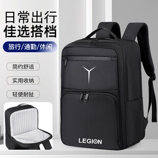 R7000男女15.6英寸大容量背包 适用于2025拯救者Y7000P r9000p Y9000P电脑包16寸双肩包装 键盘机械支架Y7000