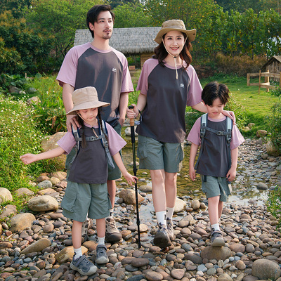 山系户外亲子装2025新款