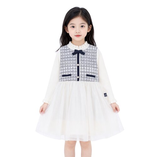 商场同款abckids童装春季新品女童洋气公主裙连衣裙潮 F331216194