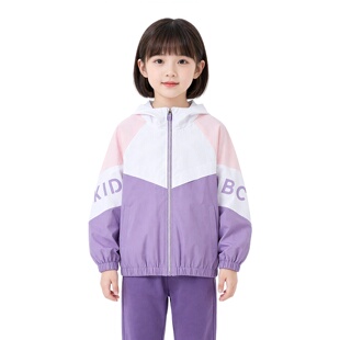 ABCKIDS童装春款女童小学生休闲户外外套上衣 F311303291